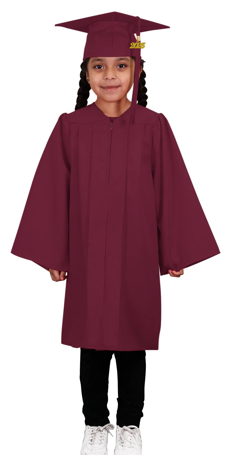 Preschool Kindergarten Graduation Caps Gowns and Accessories tagged Maroon Graduation Attire