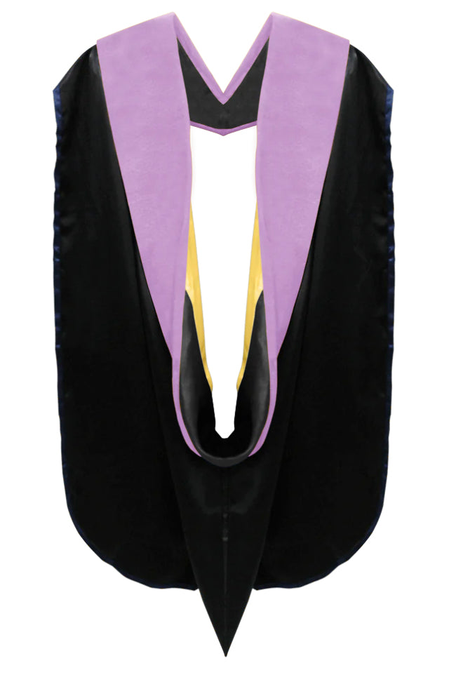 Doctor of Dentistry Hood - Black & Golden Yellow