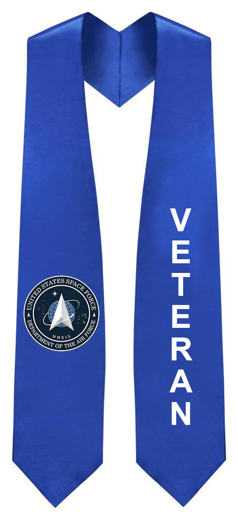 U.S. Space Force Veteran Stole - Veteran & Military Graduation Stoles