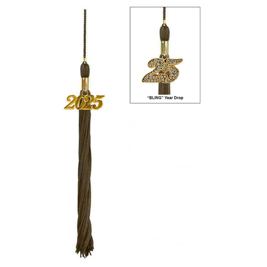 Brown Graduation Tassel - College & High School Tassels