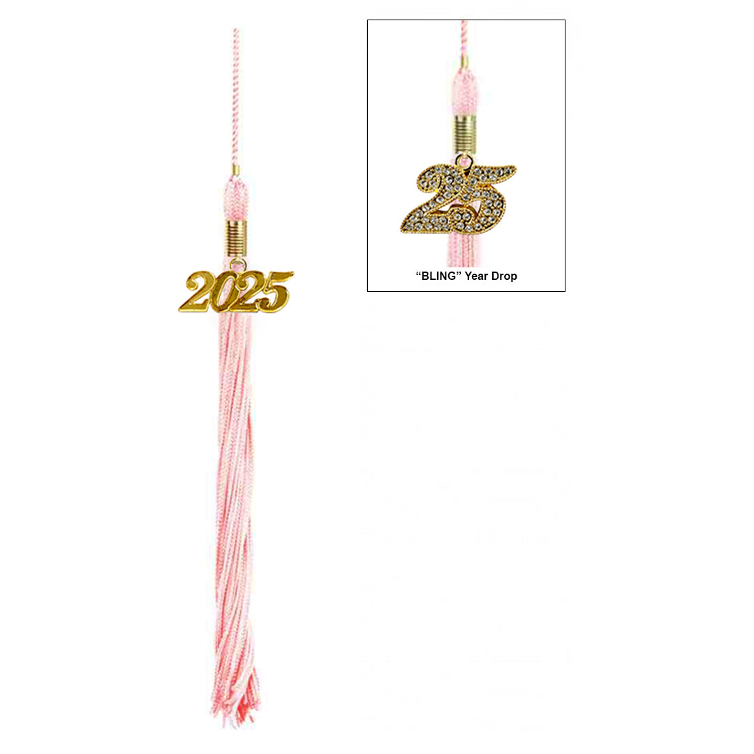 Child Pink Graduation Cap & Gown - Preschool & Kindergarten