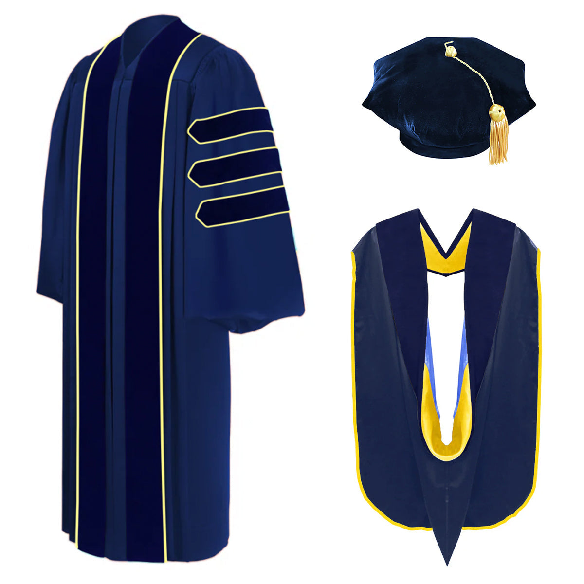 Doctoral Regalia Package for UC Riverside Graduation