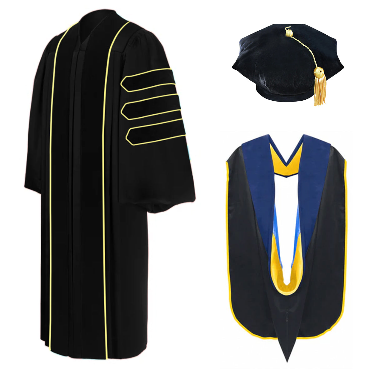 Doctoral Regalia Package for UC San Diego Graduation