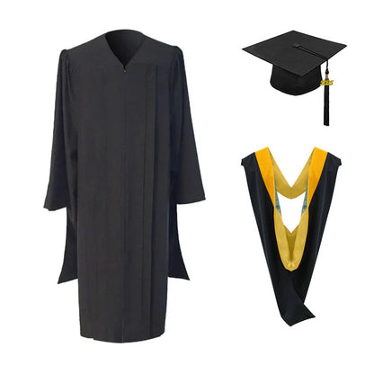 Masters Cap, Gown & Hood Package for Cal State Sacramento Graduation