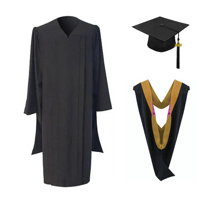 Masters Cap, Gown & Hood Package for Cal State Dominguez Hills Graduation