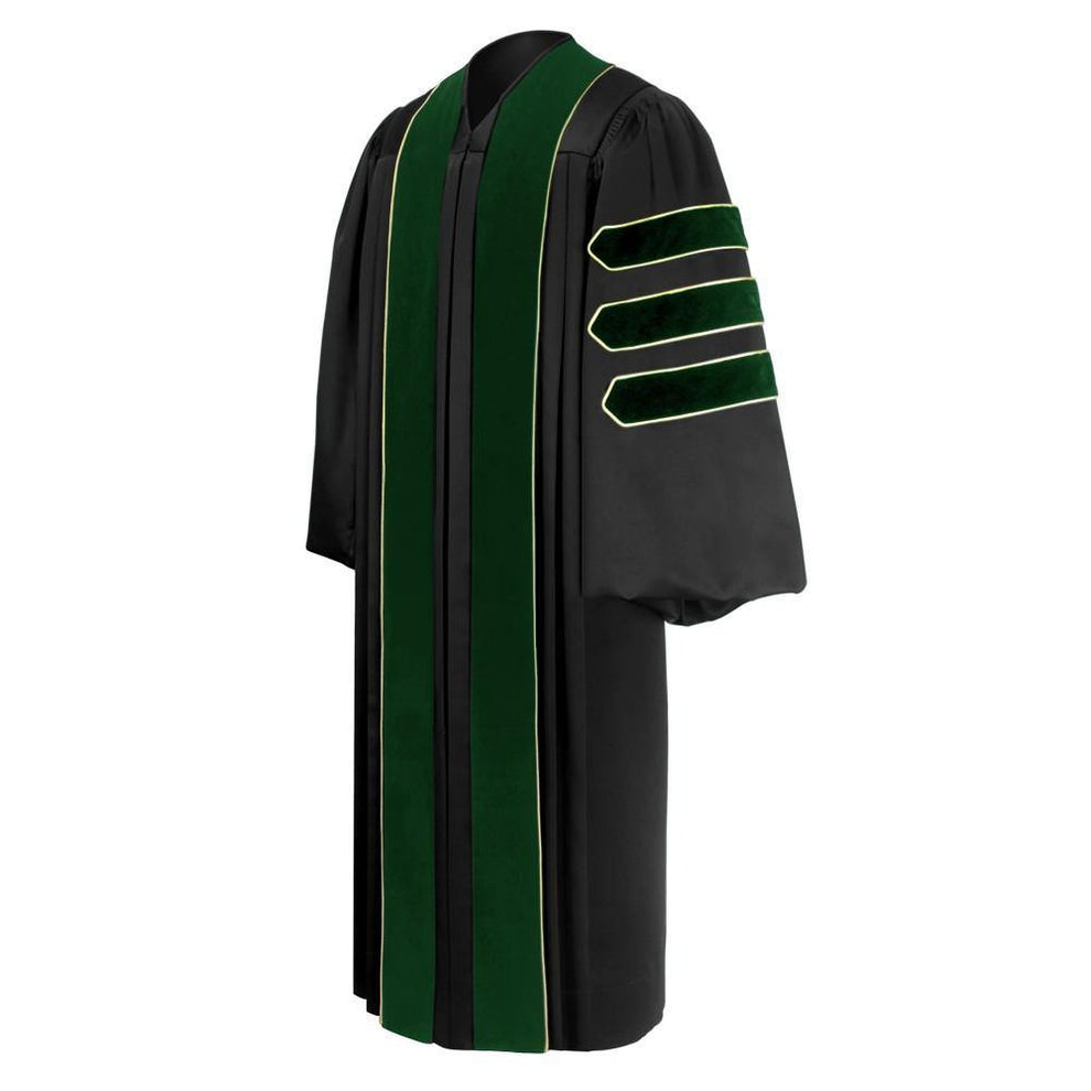 Doctor of Medicine Doctoral Gown - Academic Regalia – Graduation Attire