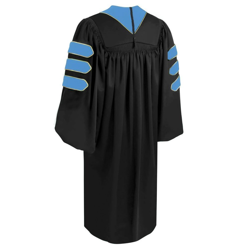 Black doctoral gown sale